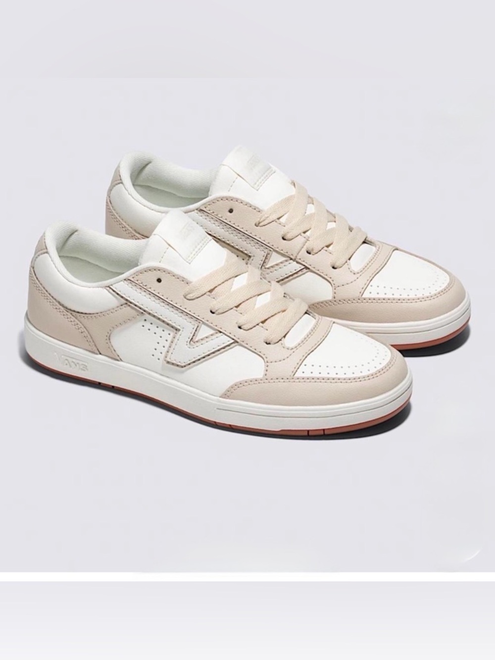Vans Lowland comfy cush in marshmallow- women’s 8